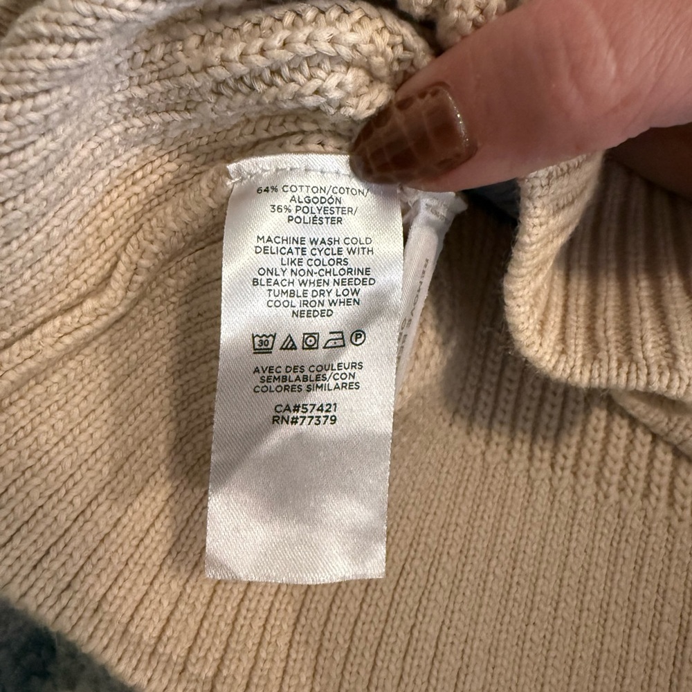 Ann Taylor Multicolor Striped Sweater - Picture 3 of 7